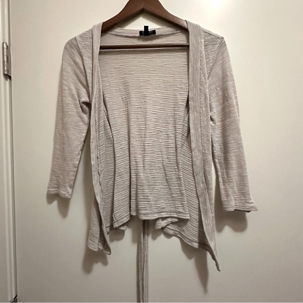 The Limited Women's Gray Sweater Cardigan